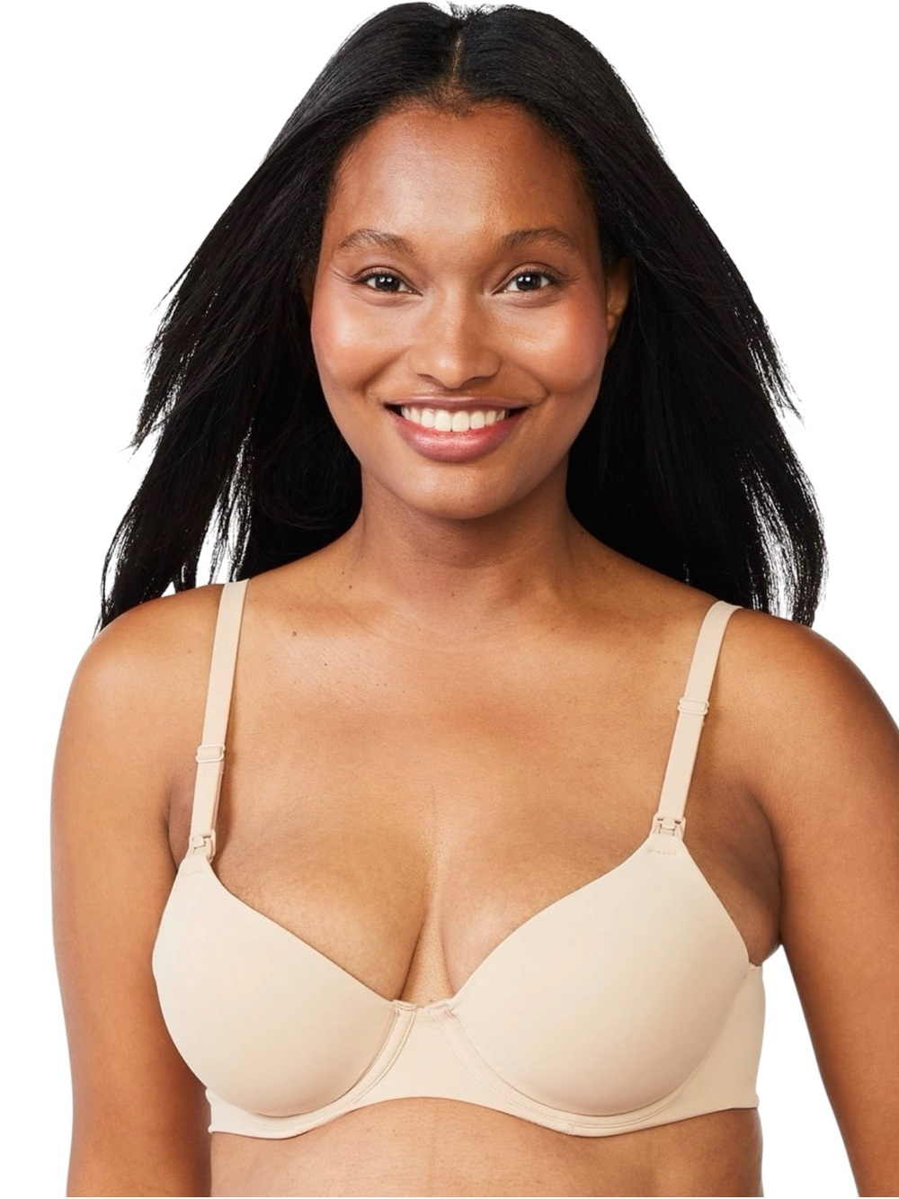 Joyspun Beige Maternity Nursing T-Shirt Bra